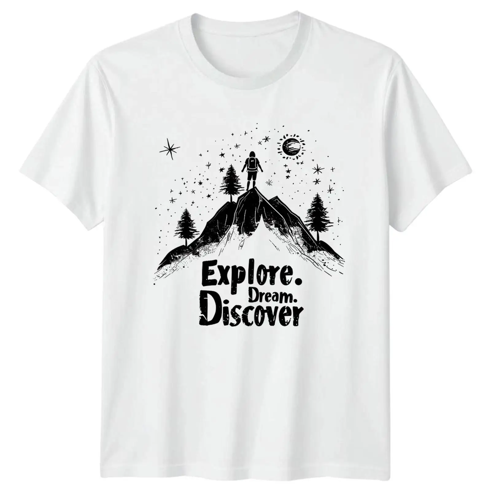 Outdoor Adventure Images - Explore Dream Discover T Shirt Outdoor
