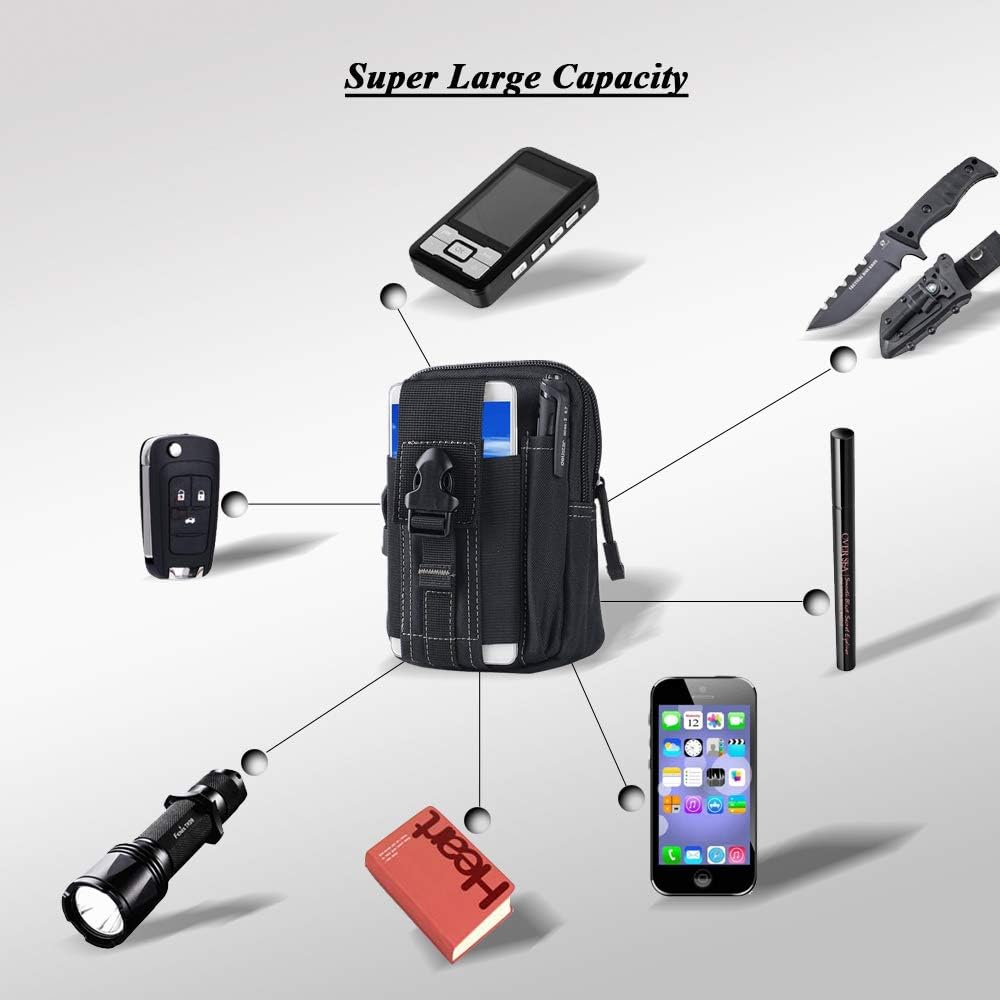 Tactical Molle Belt Pouch Mili - đánh giá và giá Outdoor Adventure Camp