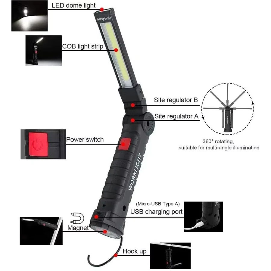 Portable LED Flashlight with M - đánh giá và giá Outdoor Adventurer