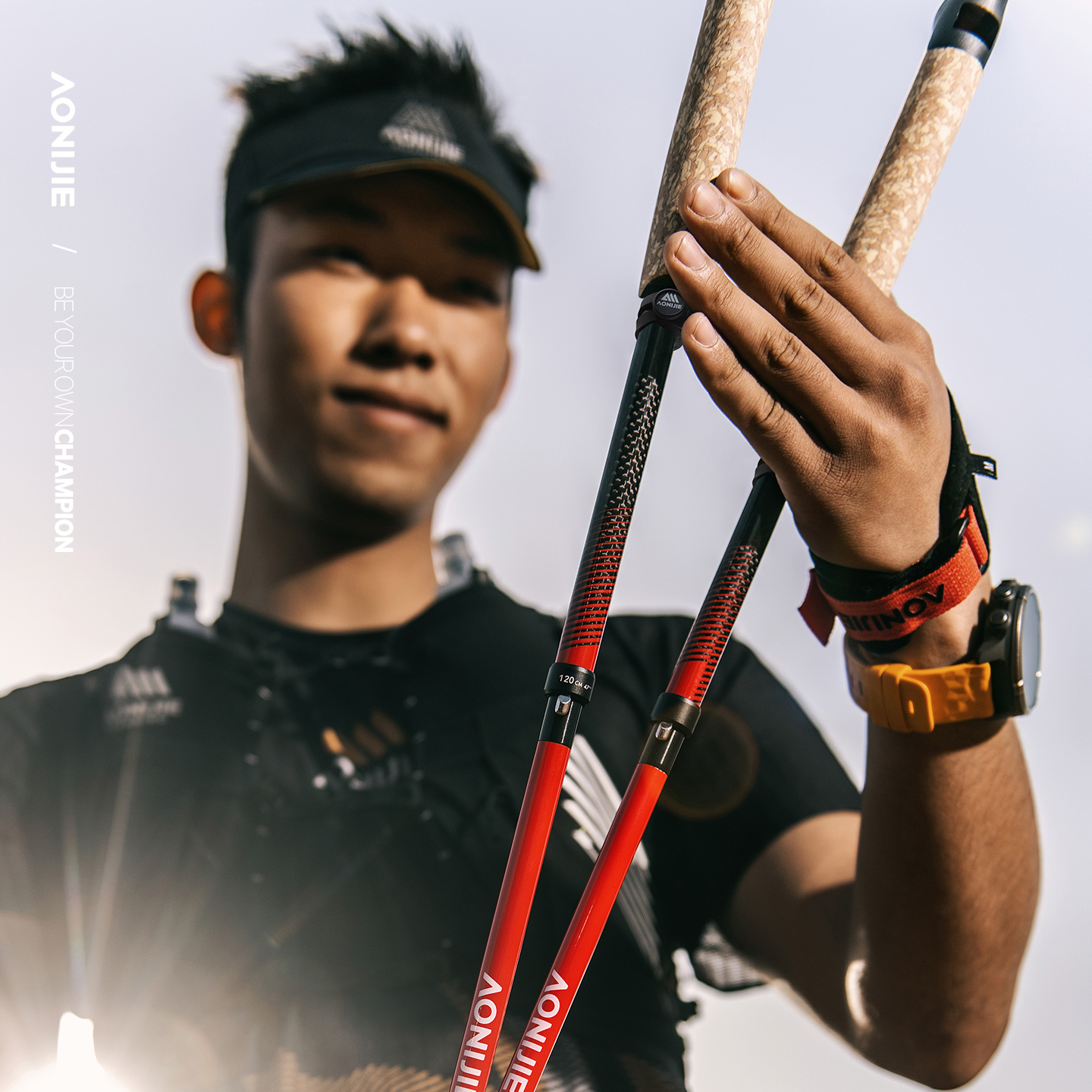 2 Pcs AONIJIE E4212 E4218 Fold - đánh giá và giá Trekking Pole Carbon