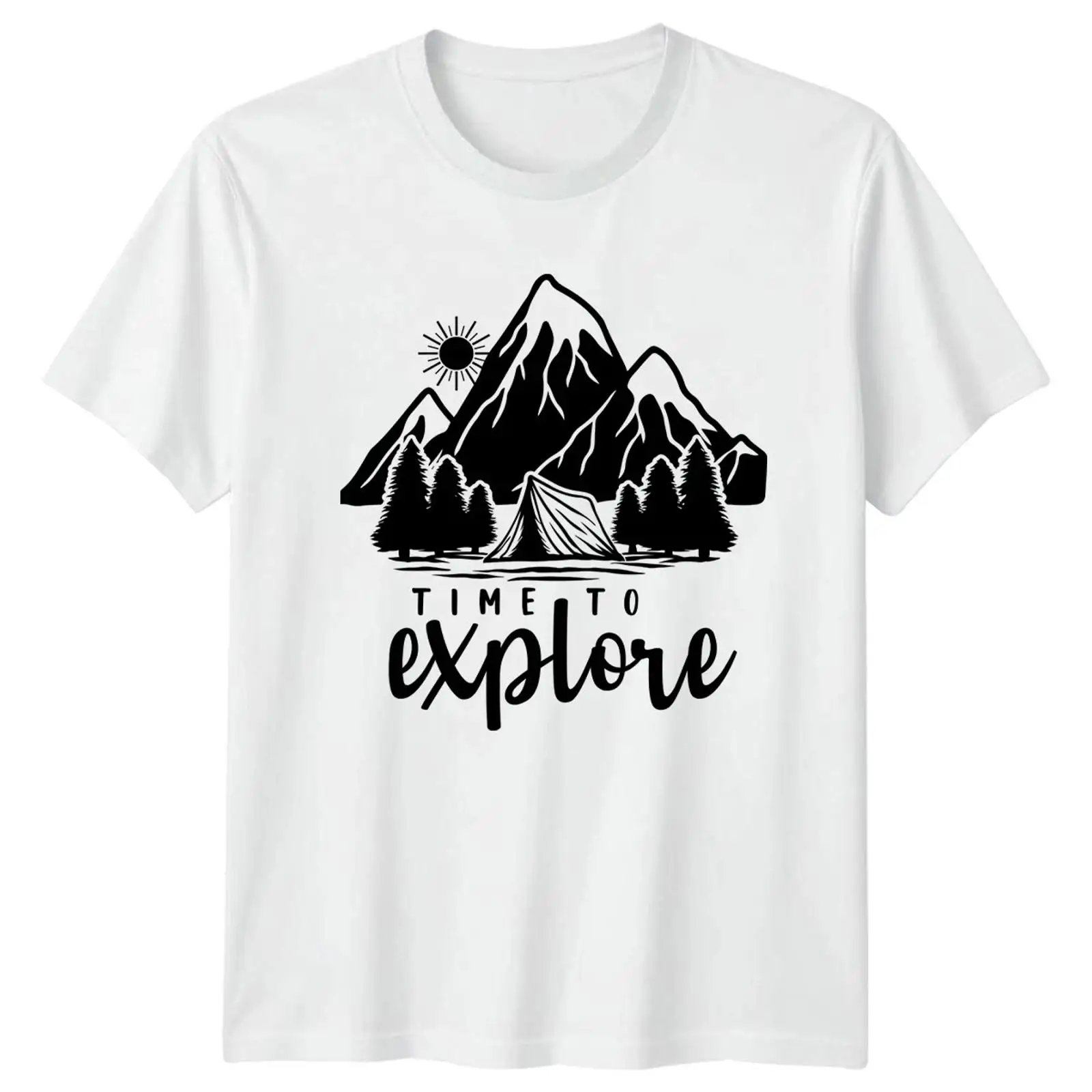 Time To Explore T Shirt Campin - đánh giá và giá Outdoor Adventure Images