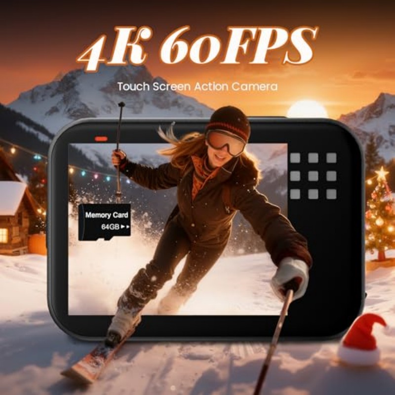 Mini body camera, 2K action ca - đánh giá và giá Outdoor Adventure Images