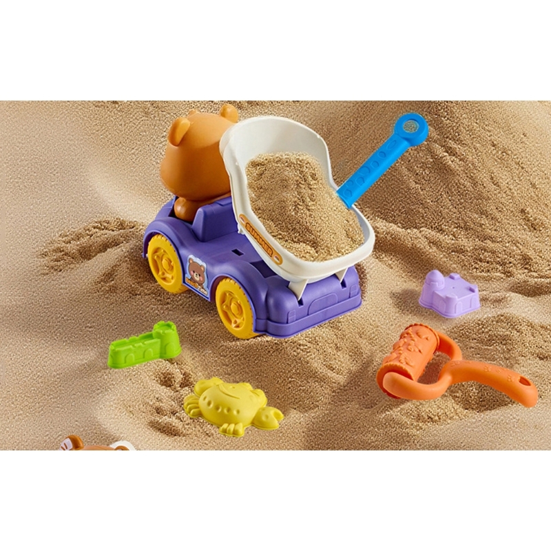 1 Bộ Đồ Chơi Bãi Biển Cát Màu  - đánh giá và giá Outdoor Adventure Toys For Kids