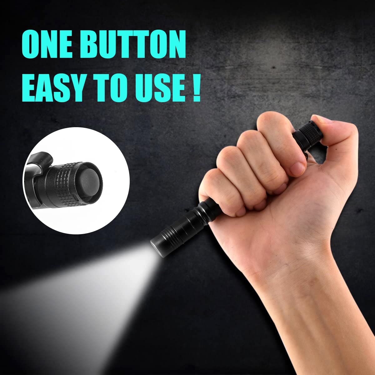 Portable Mini LED Pen Flashlig - đánh giá và giá Outdoor Adventure Camp