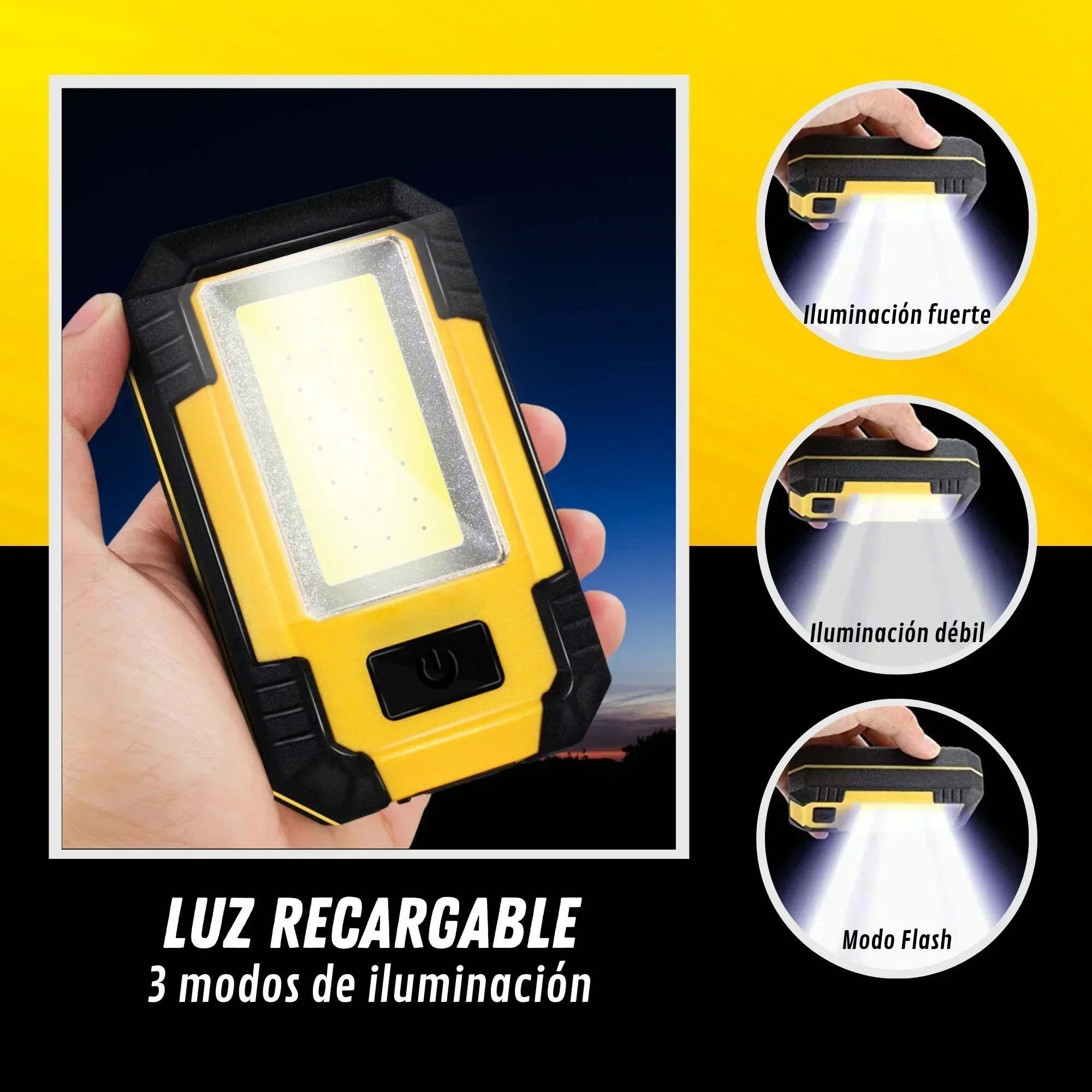 Rechargeable 4000MaH Work Ligh - đánh giá và giá Outdoor Adventurer