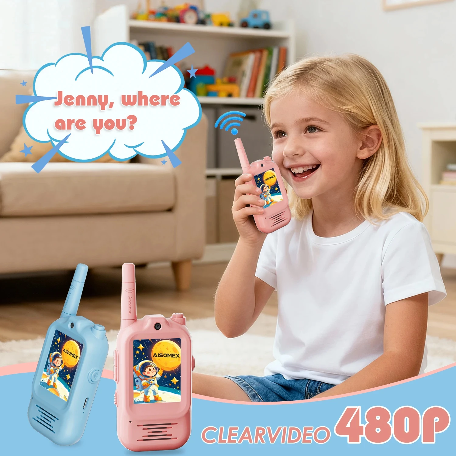 2pcs Kids Video Walkie Talkie  - đánh giá và giá Outdoor Adventure Toys For Kids