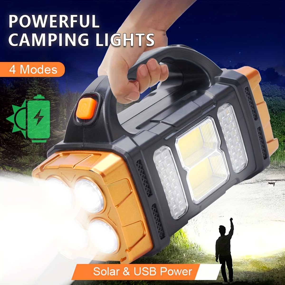 New Upgrade Rechargeable High  - đánh giá và giá Outdoor Adventure Camp