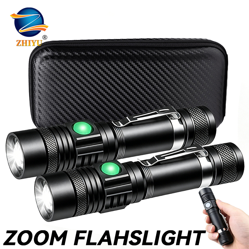 T6 LED Rechargeable Flashlight - đánh giá và giá Outdoor Adventure Camp